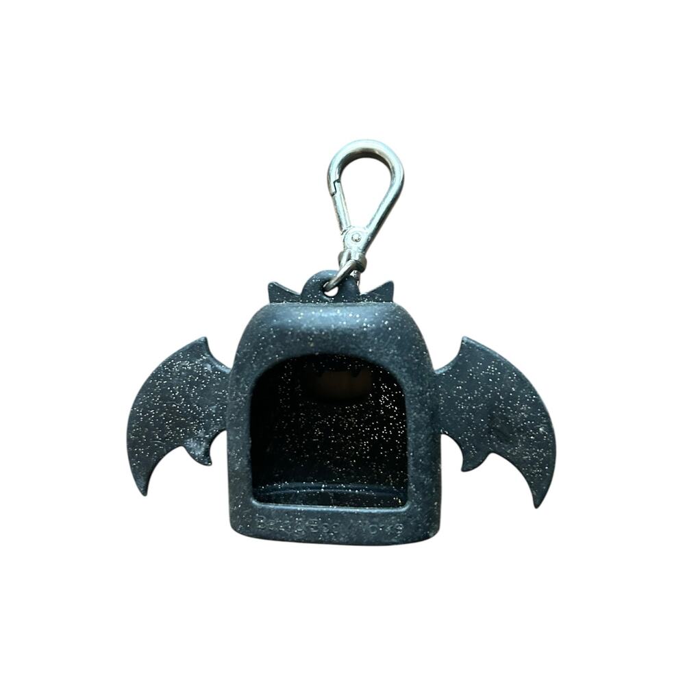 RARE Bath & Body Works Halloween Sparkle Bat PocketBac Holder - Retired 2020 - Picture 3 of 3